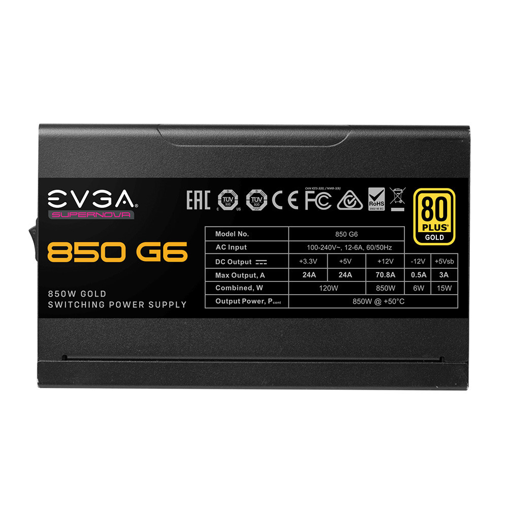 EVGA SuperNOVA 850 G6